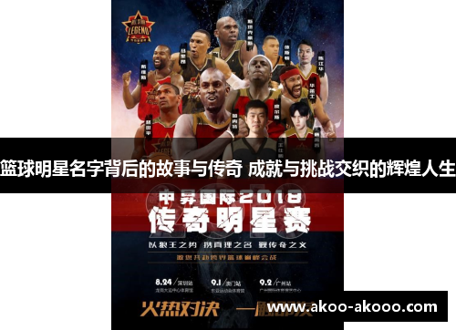 篮球明星名字背后的故事与传奇 成就与挑战交织的辉煌人生